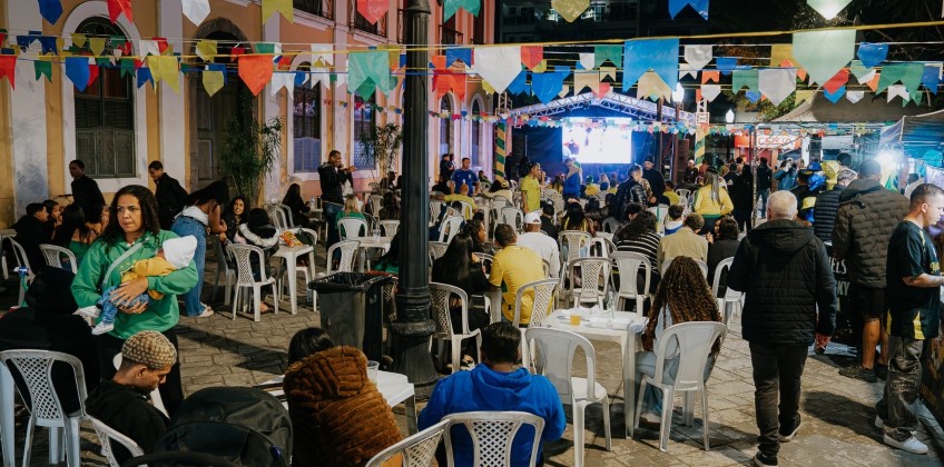 BM realiza Fan Fest para transmissão de Brasil x Japão pela segunda fase da Copa do Mundo